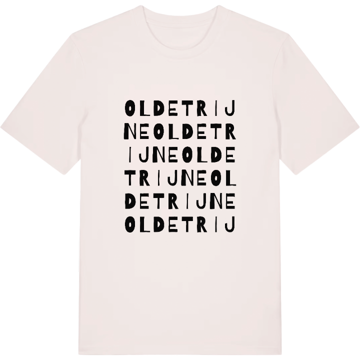 Oldetrijne wordplay t-shirt – t-shirt from PinShirt
