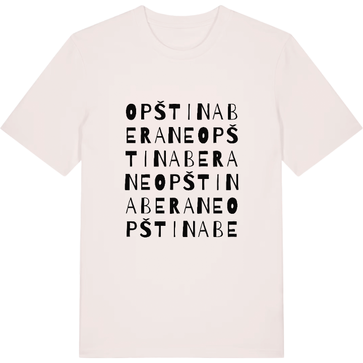 Opština Berane wordplay t-shirt – t-shirt from PinShirt
