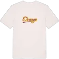 Orange baseball t-shirt