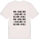 Orange ordlek t-shirt