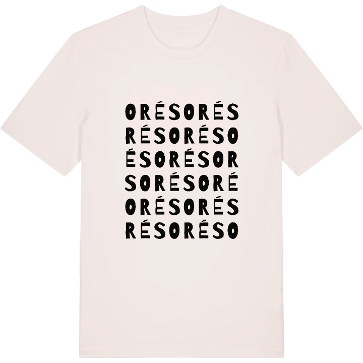 Orés wordplay t-shirt – t-shirt from PinShirt