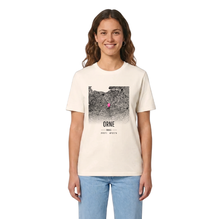 Orne map t-shirt – t-shirt from PinShirt
