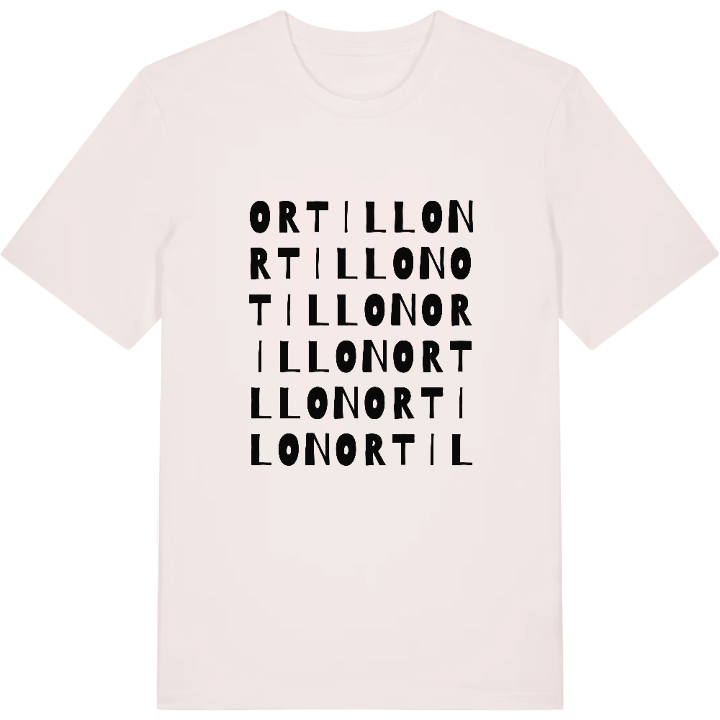 Ortillon wordplay t-shirt – t-shirt from PinShirt