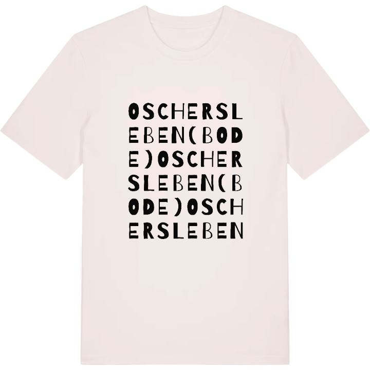 Oschersleben (Bode) wordplay t-shirt – t-shirt from PinShirt