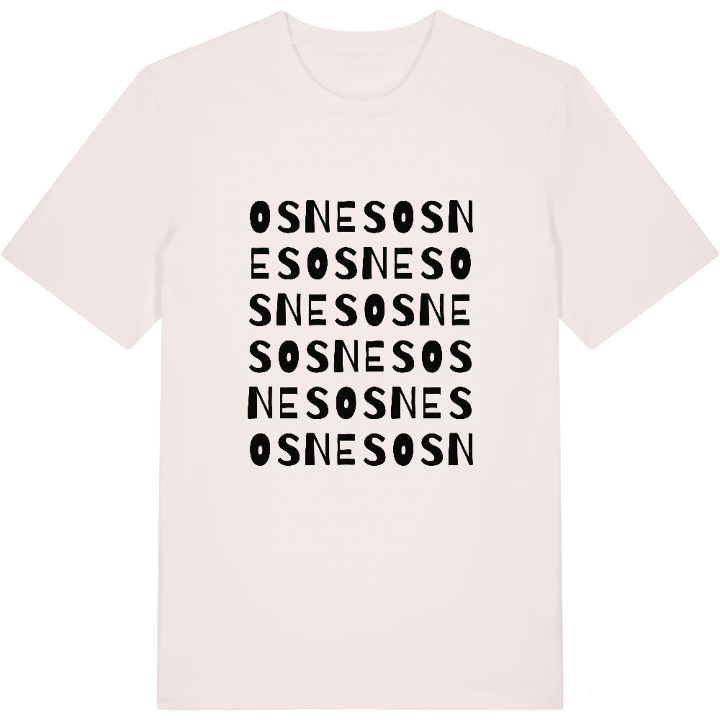Osnes wordplay t-shirt – t-shirt from PinShirt