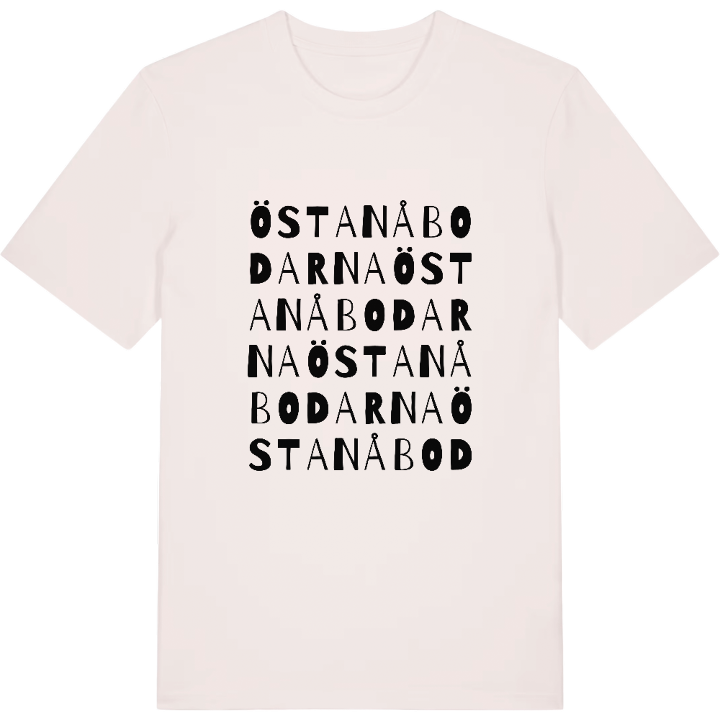 Östanåbodarna wordplay t-shirt – t-shirt from PinShirt