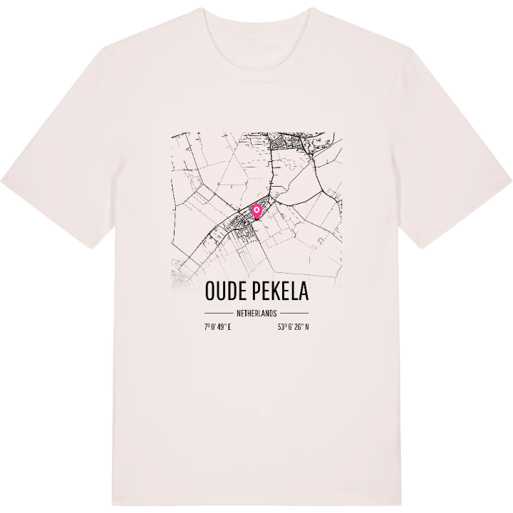 Oude Pekela map t-shirt – t-shirt from PinShirt