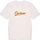 Överkorsta baseball t-shirt