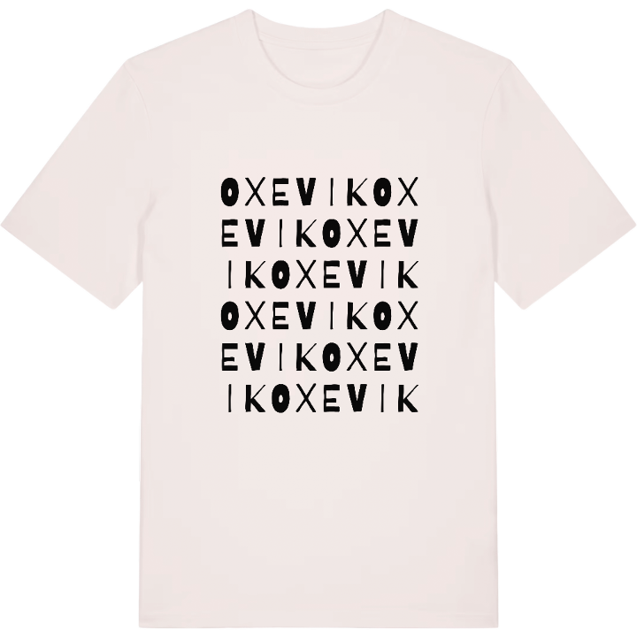 Oxevik wordplay t-shirt – t-shirt from PinShirt