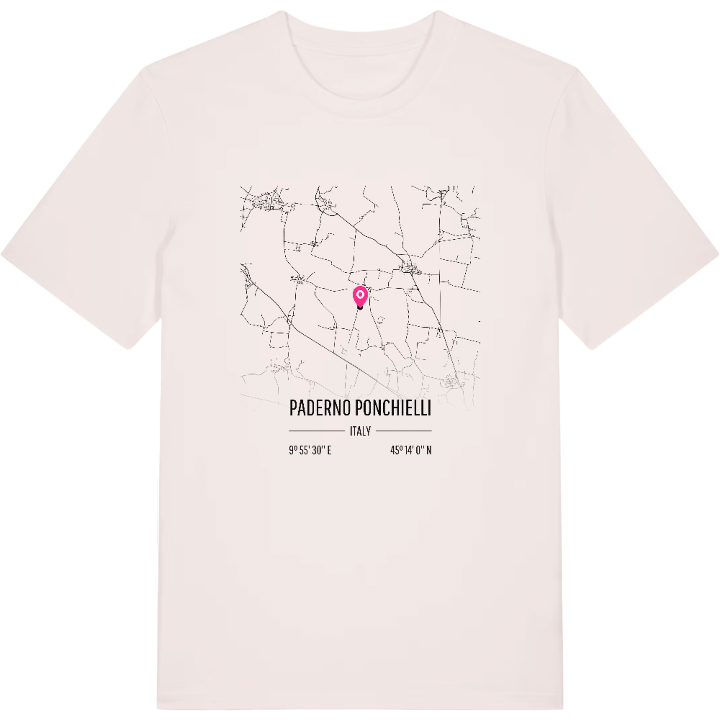 Paderno Ponchielli map t-shirt – t-shirt from PinShirt