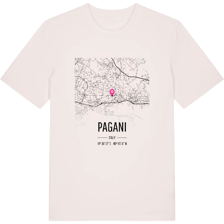 Pagani map t-shirt – t-shirt from PinShirt