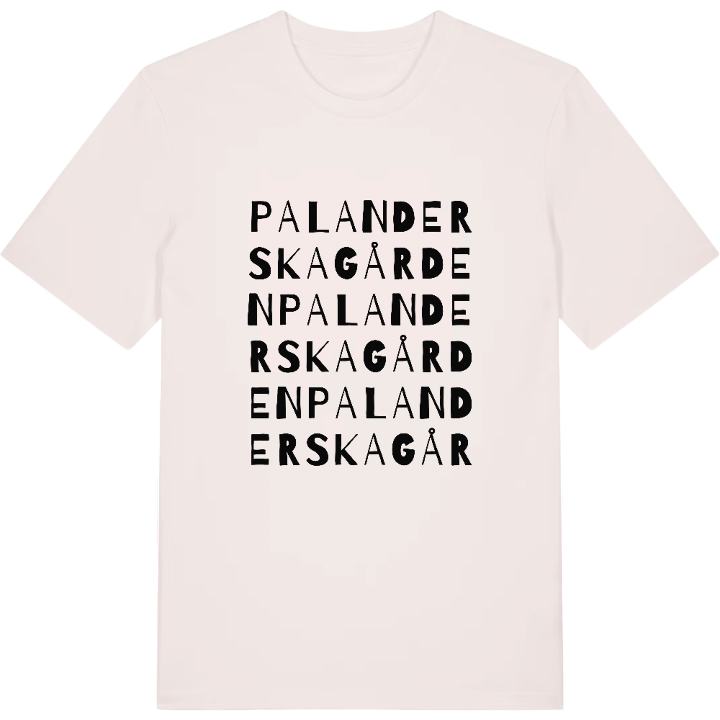 Palanderska gården wordplay t-shirt – t-shirt from PinShirt