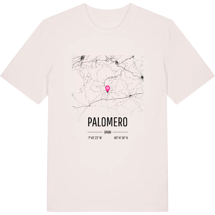 Palomero map t-shirt – t-shirt from PinShirt