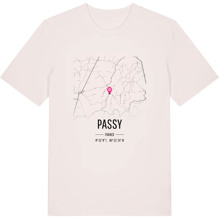 Passy map t-shirt – t-shirt from PinShirt