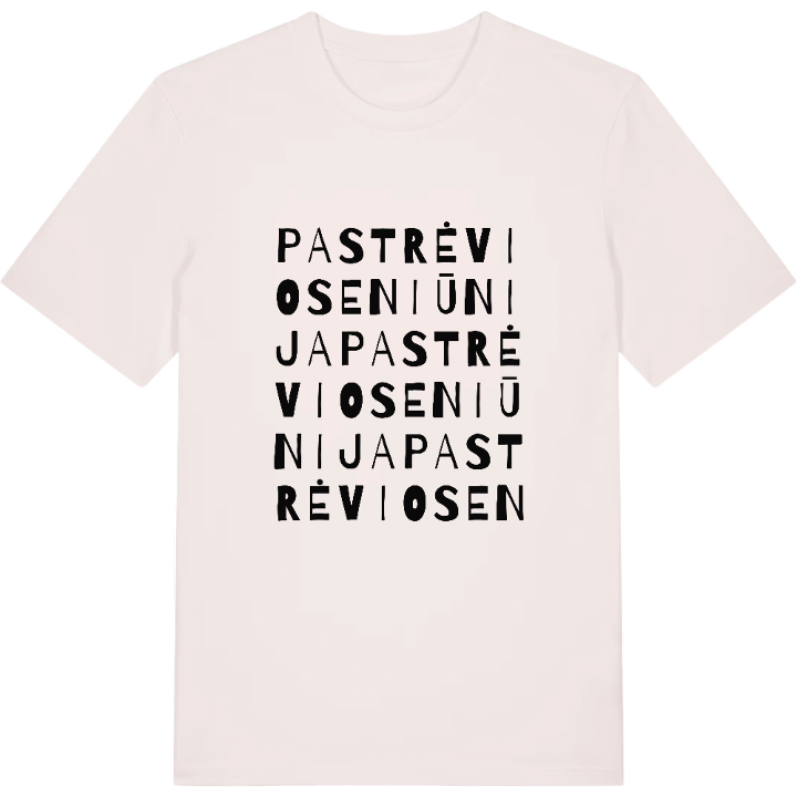 Pastrėvio seniūnija wordplay t-shirt – t-shirt from PinShirt
