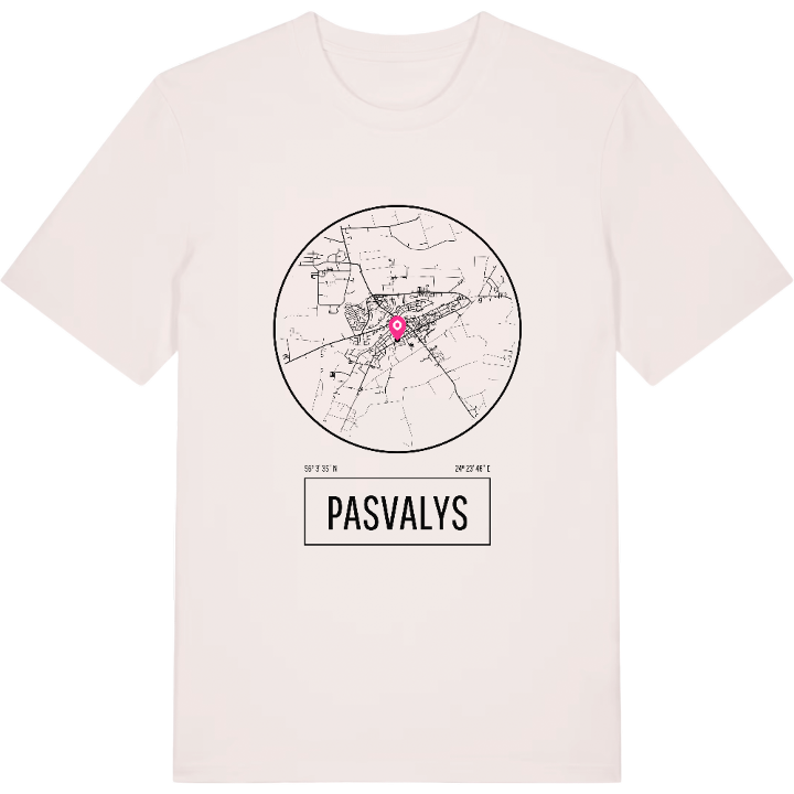 Pasvalys t-shirt – t-shirt from PinShirt