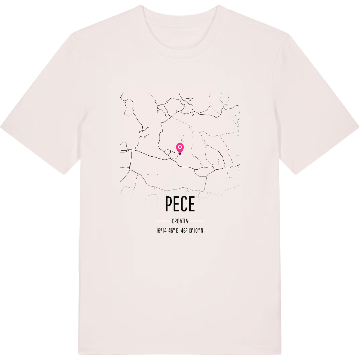Pece map t-shirt – t-shirt from PinShirt