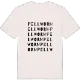 Pellworm wordplay t-shirt