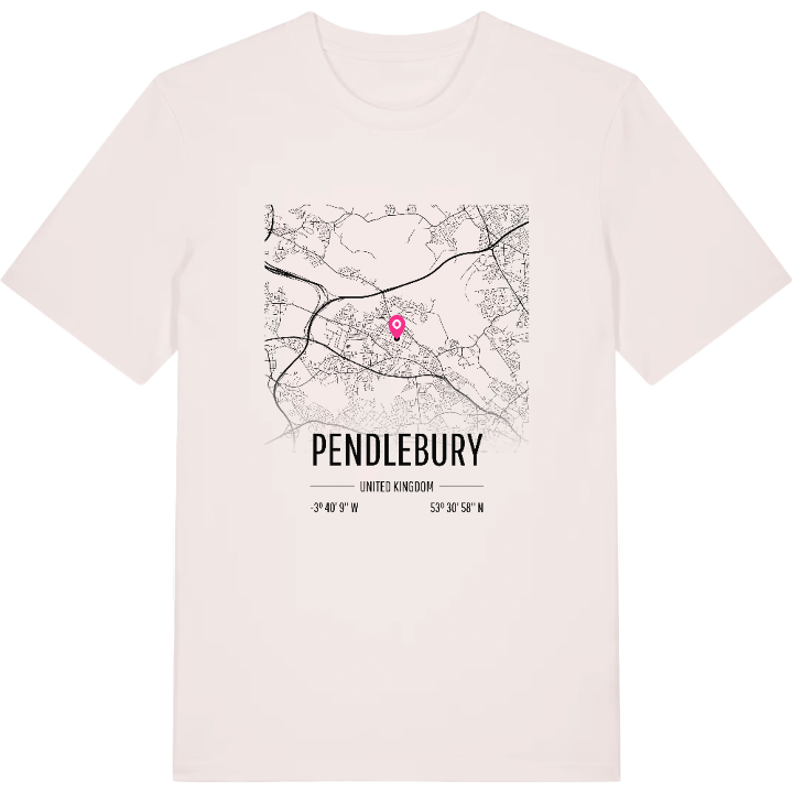 Pendlebury map t-shirt – t-shirt from PinShirt