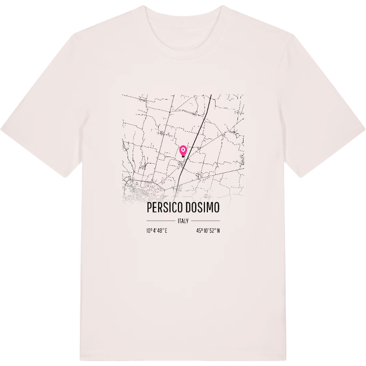 Persico Dosimo map t-shirt – t-shirt from PinShirt