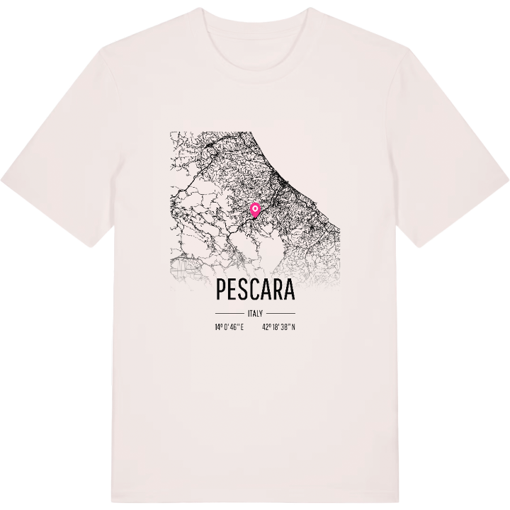 Pescara map t-shirt – t-shirt from PinShirt