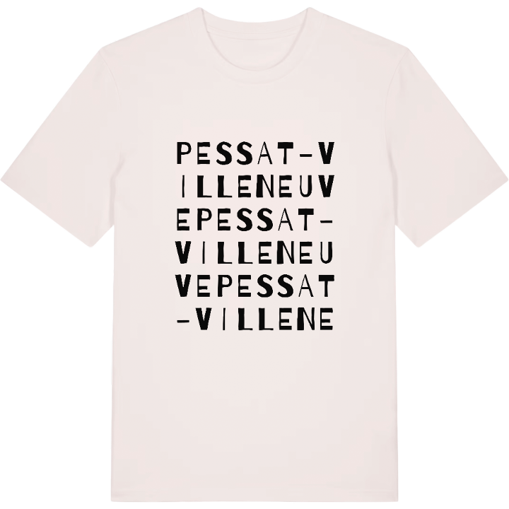 Pessat-Villeneuve wordplay t-shirt – t-shirt from PinShirt