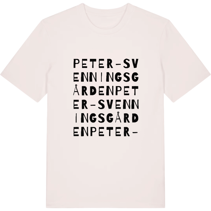Peter-Svenningsgården wordplay t-shirt – t-shirt from PinShirt