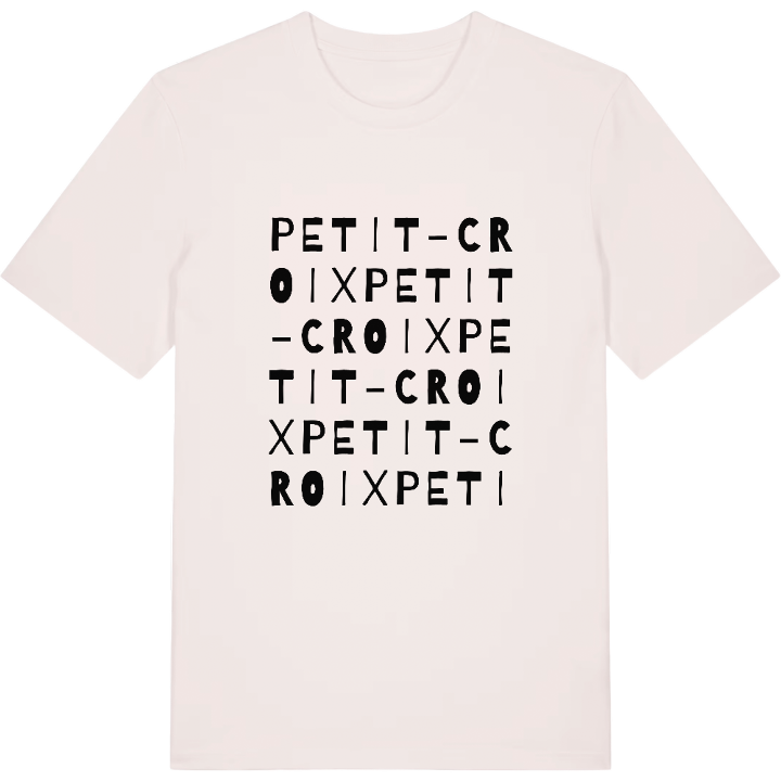 Petit-Croix wordplay t-shirt – t-shirt from PinShirt