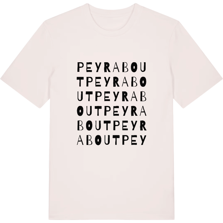 Peyrabout wordplay t-shirt – t-shirt from PinShirt