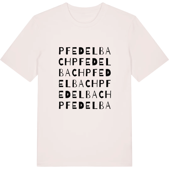 Pfedelbach wordplay t-shirt – t-shirt from PinShirt