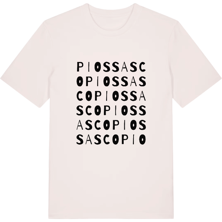Piossasco wordplay t-shirt – t-shirt from PinShirt