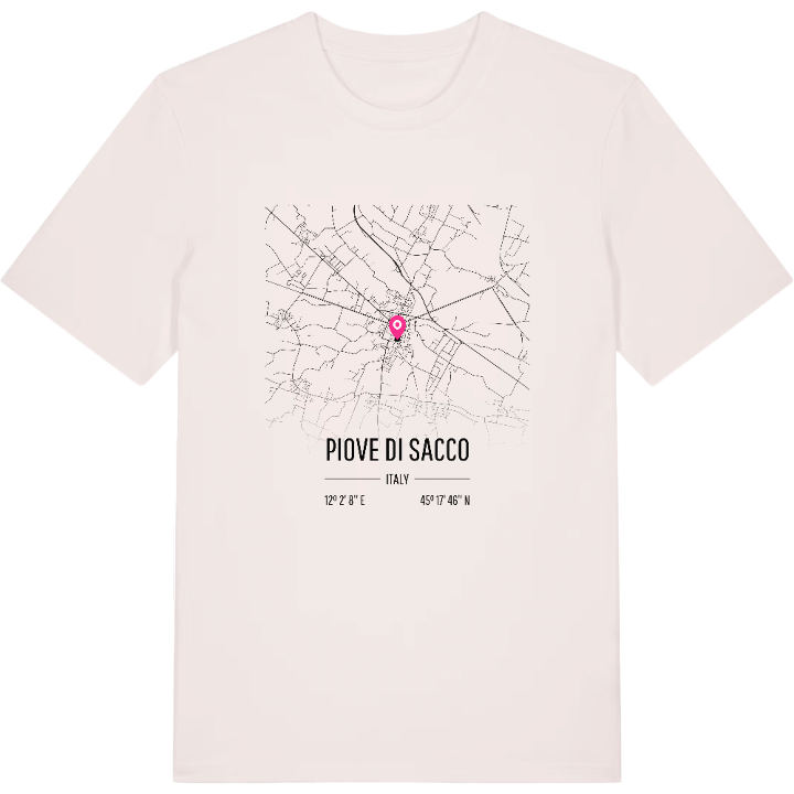 Piove di Sacco map t-shirt – t-shirt from PinShirt