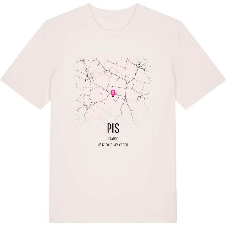Pis map t-shirt – t-shirt from PinShirt