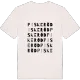 Piskeröd ordlek t-shirt