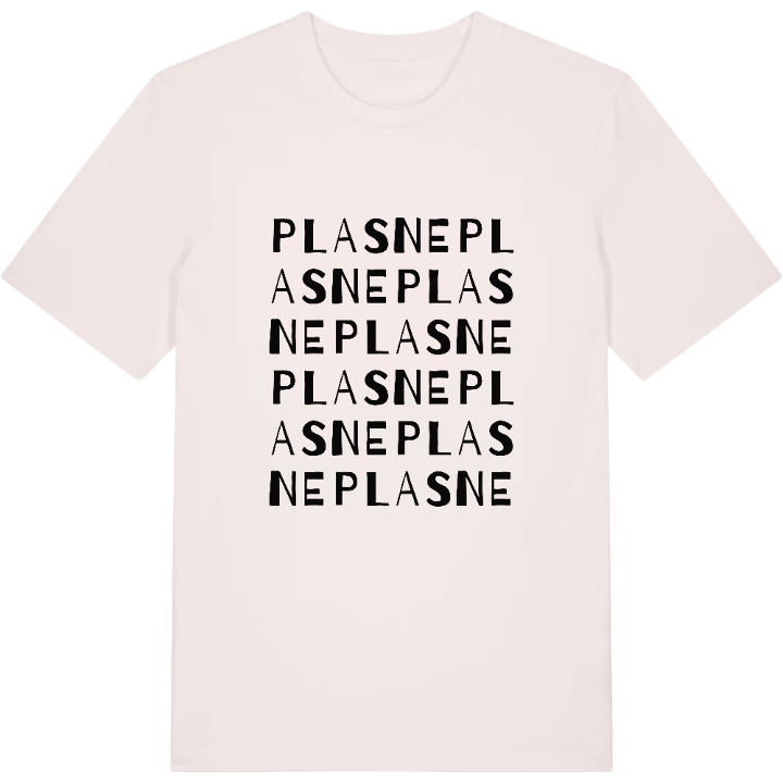 Plasne wordplay t-shirt – t-shirt from PinShirt