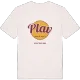 Plav cirkel t-shirt