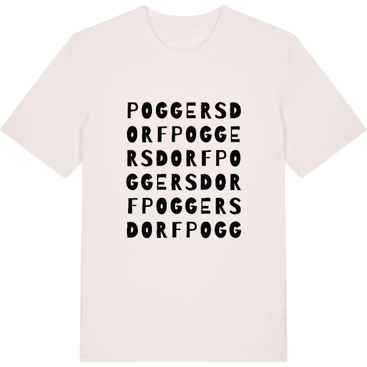 Poggersdorf wordplay t-shirt – t-shirt from PinShirt