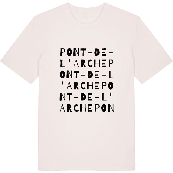 Pont-de-l'Arche wordplay t-shirt – t-shirt from PinShirt