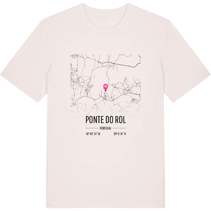 Ponte do Rol map t-shirt – t-shirt from PinShirt