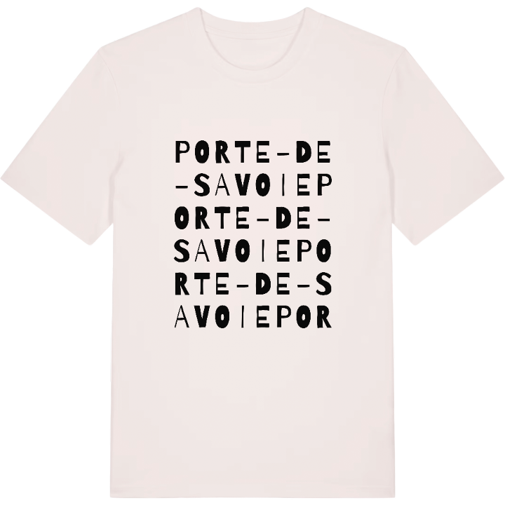 Porte-de-Savoie wordplay t-shirt – t-shirt from PinShirt