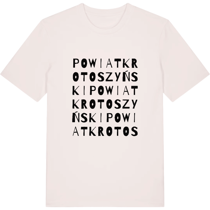 powiat krotoszyński wordplay t-shirt – t-shirt from PinShirt