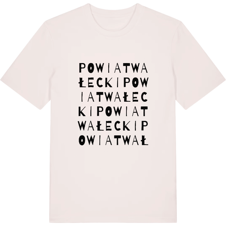 powiat wałecki wordplay t-shirt – t-shirt from PinShirt