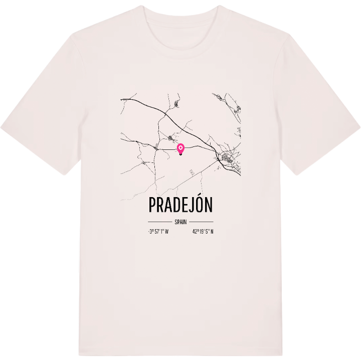 Pradejón map t-shirt – t-shirt from PinShirt