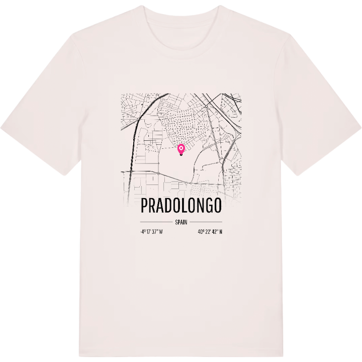 Pradolongo map t-shirt – t-shirt from PinShirt