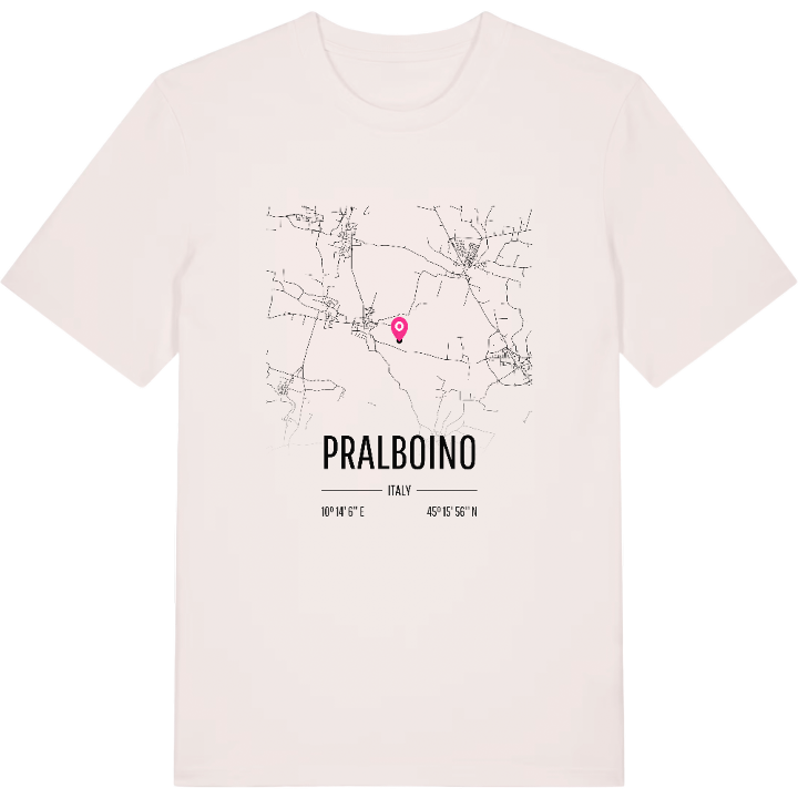 Pralboino map t-shirt – t-shirt from PinShirt