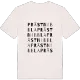 Prästnibbla ordlek t-shirt