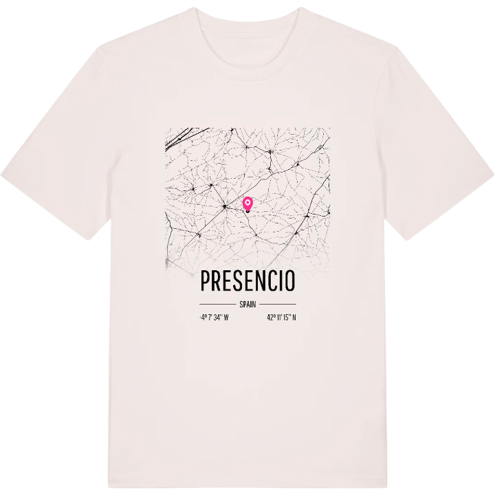 Presencio map t-shirt – t-shirt from PinShirt