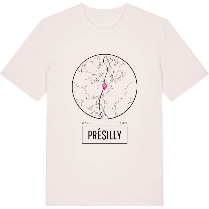 Présilly t-shirt – t-shirt from PinShirt