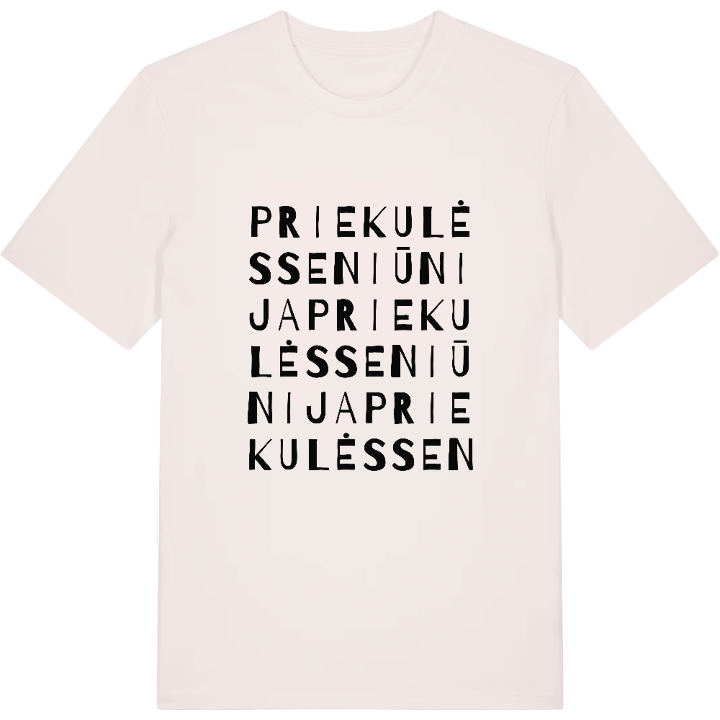 Priekulės seniūnija wordplay t-shirt – t-shirt from PinShirt