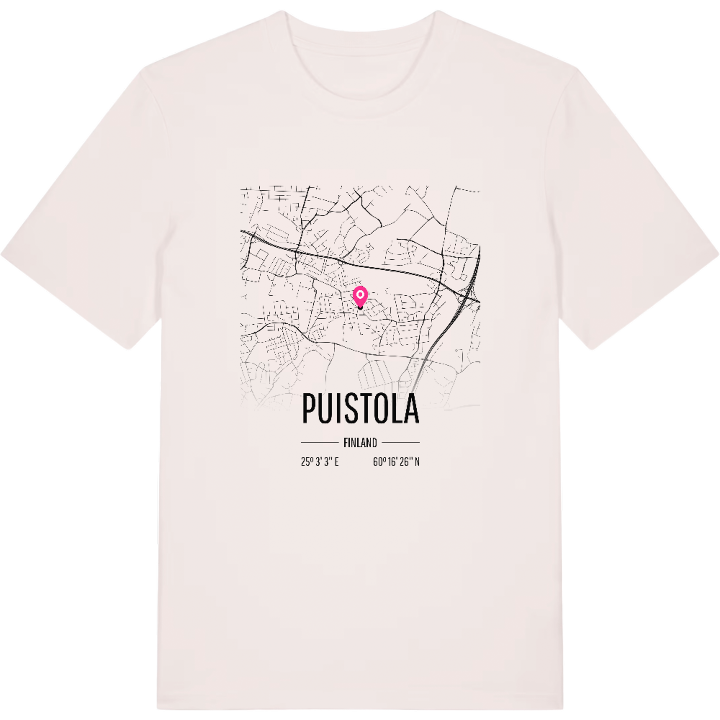 Puistola map t-shirt – t-shirt from PinShirt